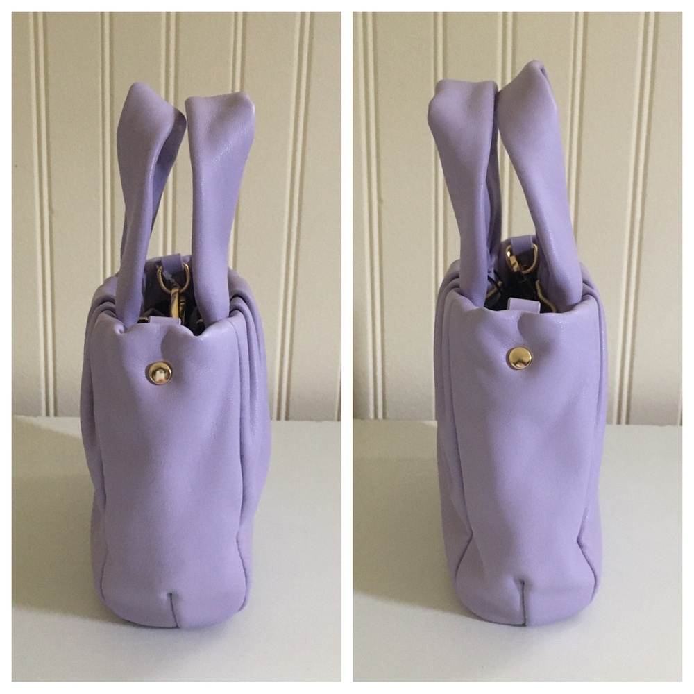 Zara soft mini lavender light purple crossbody bag - Picture 3 of 9
